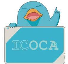 Amazon.co.jp: ICOCA イコカ 交通系ICカード Suica代替可 JR西日本